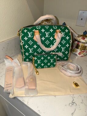 Crossbody or hand bag size is 30